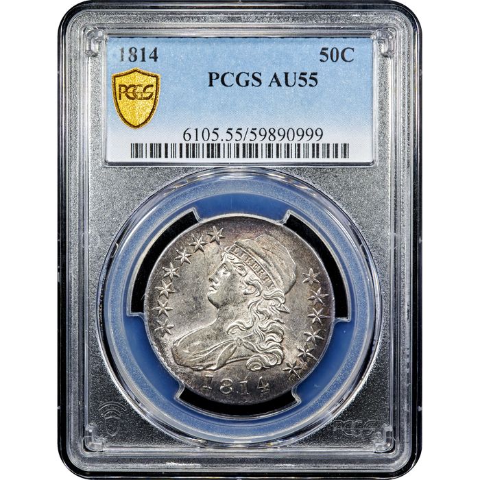 1814 Capped Bust Half Dollar (50c) Obverse Image