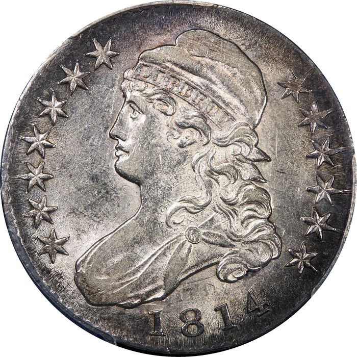 1814 Capped Bust Half Dollar (50c) Photo 3