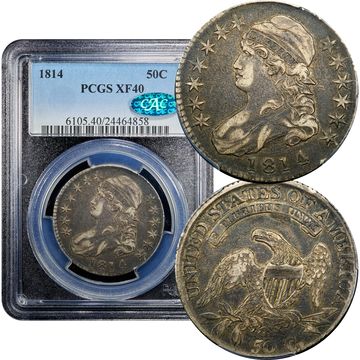 1814 Capped Bust Half Dollar (50c) Composite Image
