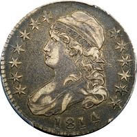 1814 Capped Bust Half Dollar (50c) Photo 3