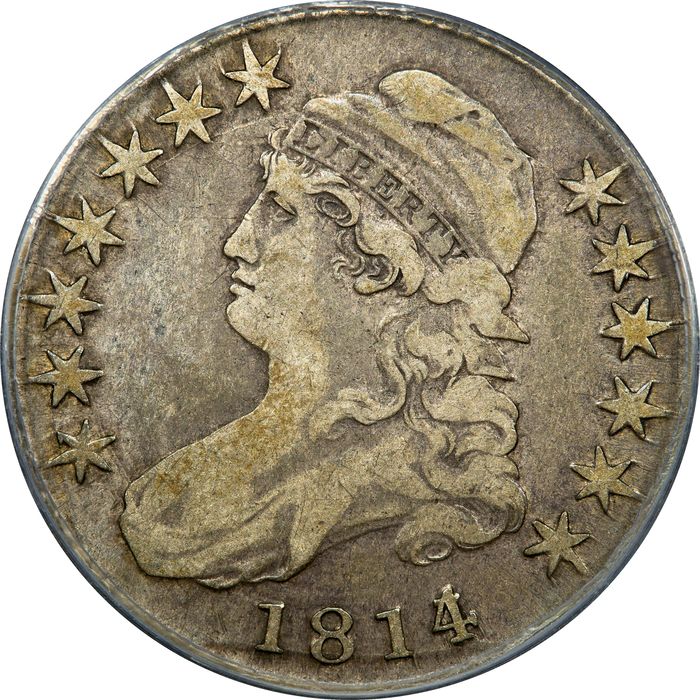 1814/3 Capped Bust Half Dollar (50c) Obverse Image