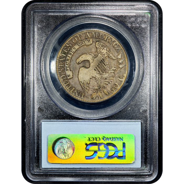 1814/3 Capped Bust Half Dollar (50c) Reverse Slab Image