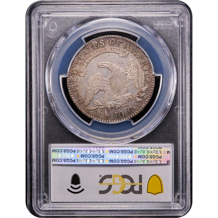 1817 Capped Bust Half Dollar (50c) 181.7 Punctuated Date Reverse Image