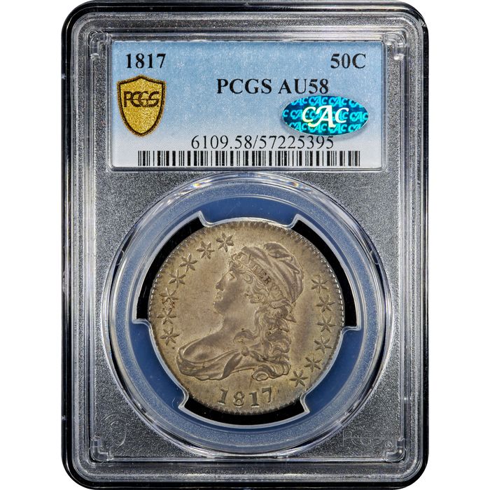 1817 Capped Bust Half Dollar (50c) Obverse Image