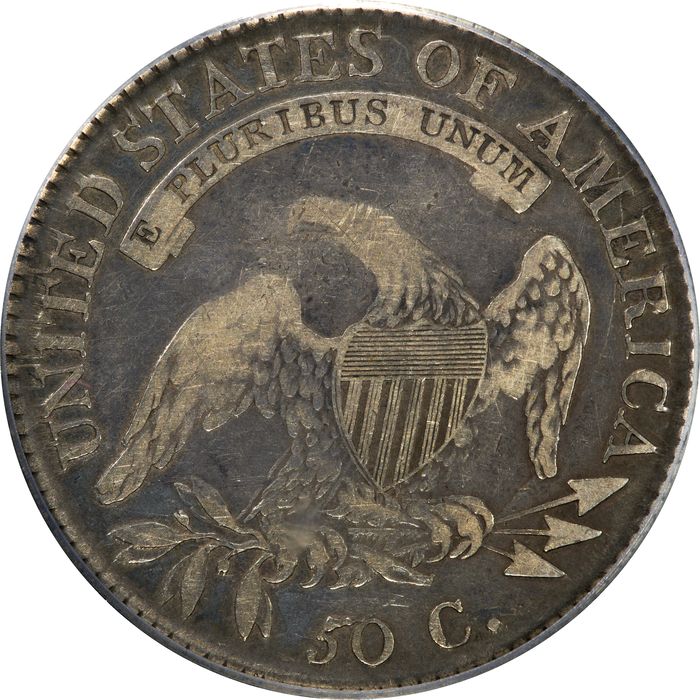 1817/3 Capped Bust Half Dollar (50c) Reverse Image