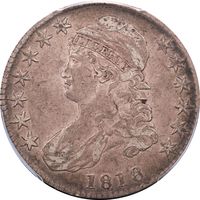 1818 Capped Bust Half Dollar (50c) Obverse Image