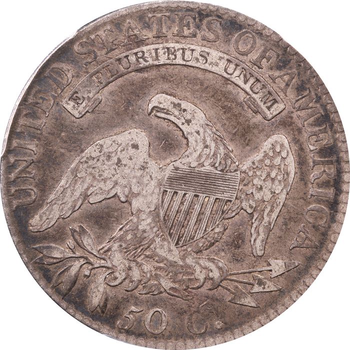 1818 Capped Bust Half Dollar (50c) Reverse Image