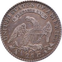1818/5 Capped Bust Quarter (25c) Reverse Image
