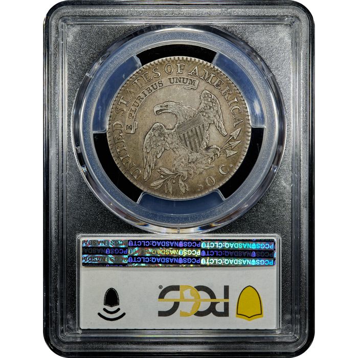 1818/7 Capped Bust Half Dollar (50c) Small 8 Reverse Image