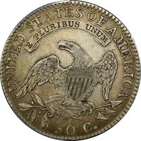 1818/7 Capped Bust Half Dollar (50c) Small 8 Photo 4