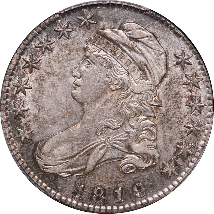 1819 Capped Bust Half Dollar (50c) Obverse Image