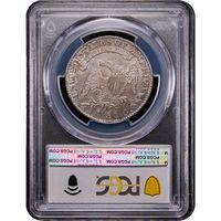 1819 Capped Bust Half Dollar (50c) Reverse Slab Image