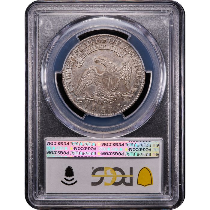 1819 Capped Bust Half Dollar (50c) Reverse Slab Image