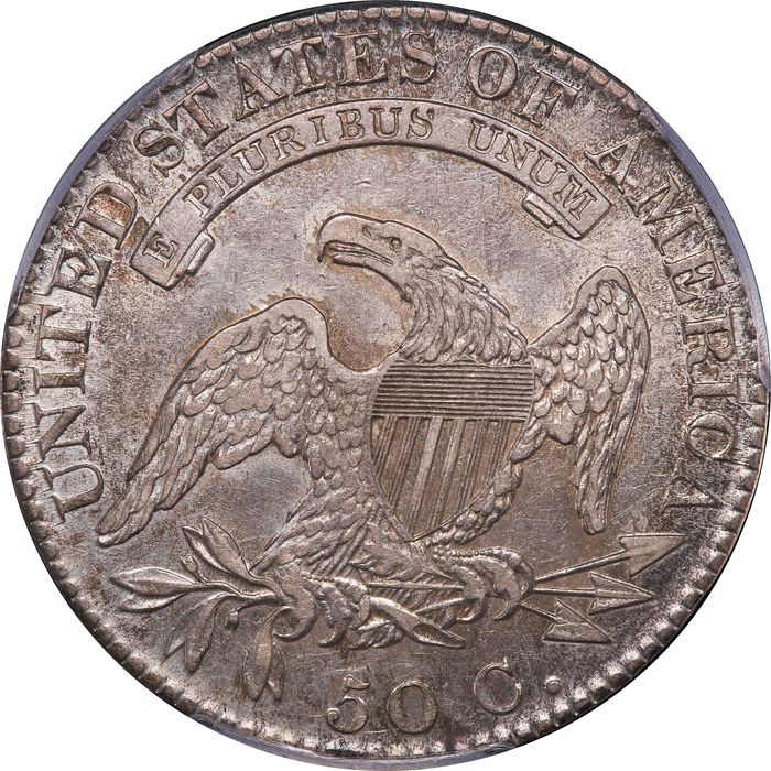 1819 Capped Bust Half Dollar (50c) Reverse Image