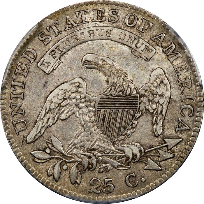 1819 Capped Bust Quarter (25c) Small 9 Photo 4