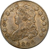 1820 Capped Bust Quarter (25c) Large 0 Photo 3