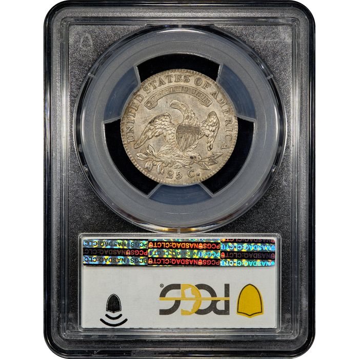 1820 Capped Bust Quarter (25c) Large 0 Reverse Image