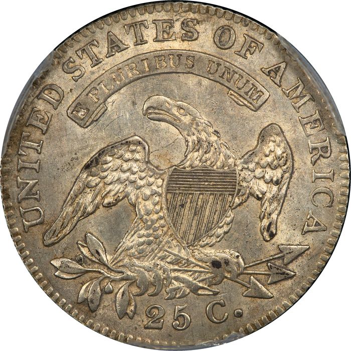 1820 Capped Bust Quarter (25c) Large 0 Photo 4