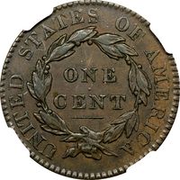 1820/19 Coronet Large Cent (1c) Photo 4