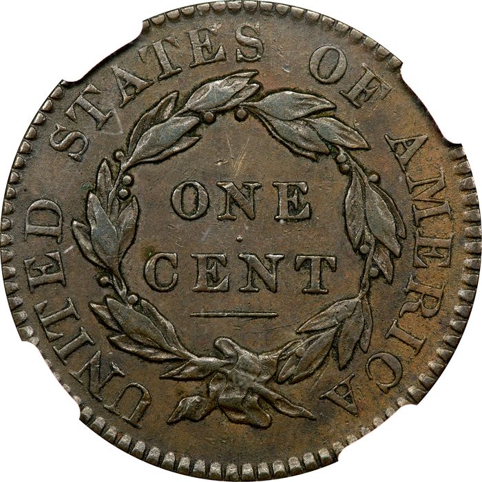1820/19 Coronet Large Cent (1c) Photo 4