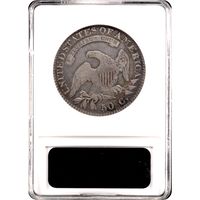 1821 Capped Bust Half Dollar (50c) O-105a Reverse Slab Image
