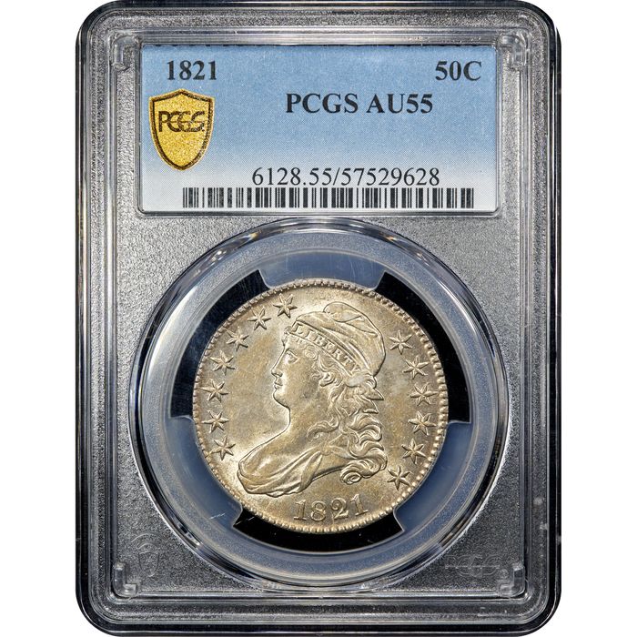 1821 Capped Bust Half Dollar (50c) Obverse Image