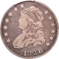 1821 Capped Bust Quarter (25c) Photo 3