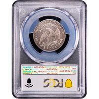 1821 Capped Bust Quarter (25c) Reverse Image
