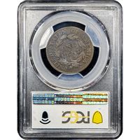 1821 Coronet Large Cent (1c) Reverse Slab Image