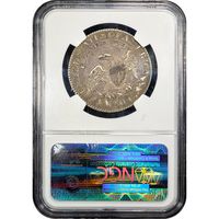 1822 Capped Bust Half Dollar (50c) Reverse Slab Image