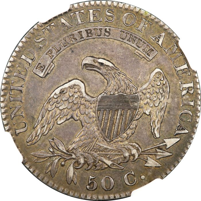 1822 Capped Bust Half Dollar (50c) Reverse Image