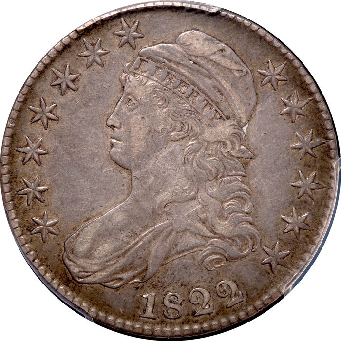 1822 Capped Bust Half Dollar (50c) O-111 Obverse Image