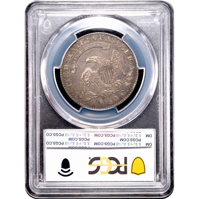 1822 Capped Bust Half Dollar (50c) O-111 Reverse Slab Image