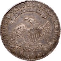 1822 Capped Bust Half Dollar (50c) O-111 Reverse Image