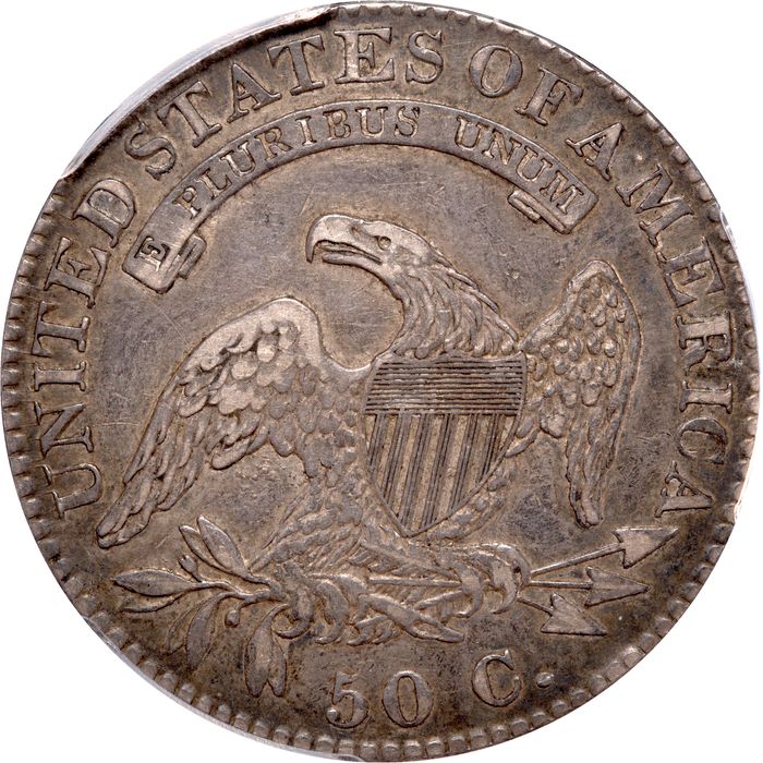 1822 Capped Bust Half Dollar (50c) O-111 Reverse Image