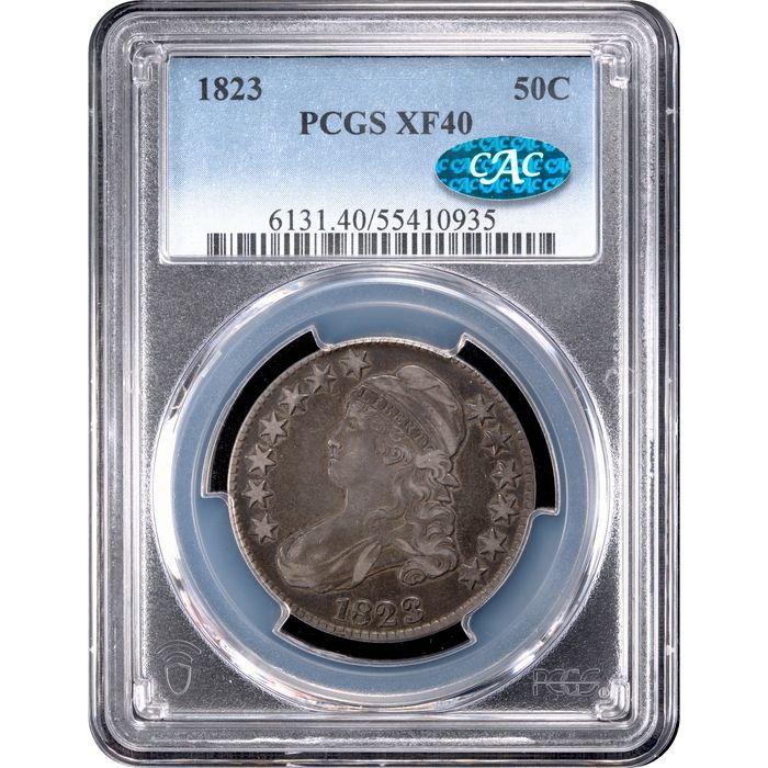 1823 Capped Bust Half Dollar (50c) O-110 Obverse Image