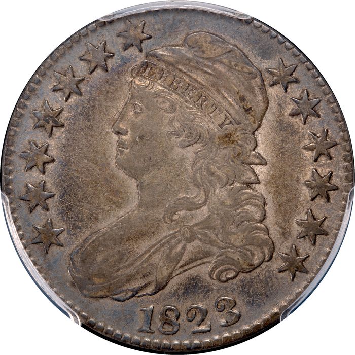 1823 Capped Bust Half Dollar (50c) Obverse Image