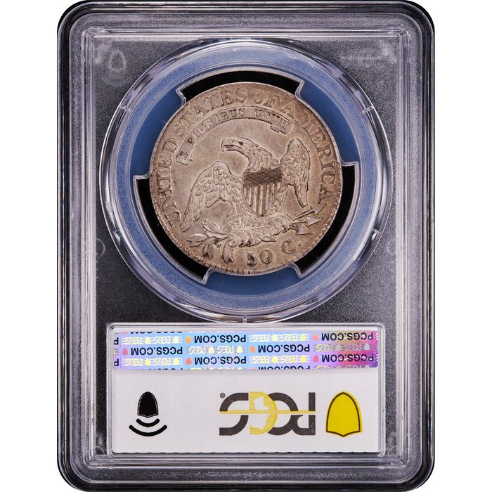 1824/4 Capped Bust Half Dollar (50c) O-109 Reverse Image