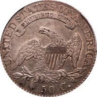 1824/4 Capped Bust Half Dollar (50c) O-109 Photo 4