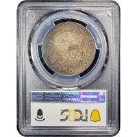 1824/4 Capped Bust Half Dollar (50c) Reverse Slab Image