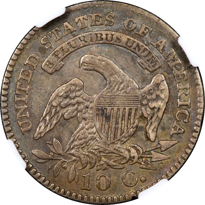 1825 Capped Bust Dime (10c) JR-5 Photo 4
