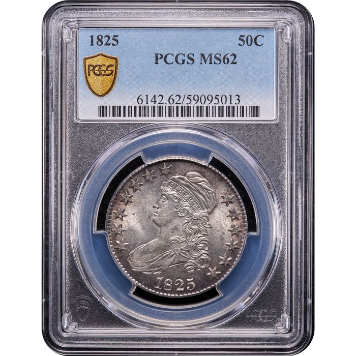 1825 Capped Bust Half Dollar (50c) Obverse Image