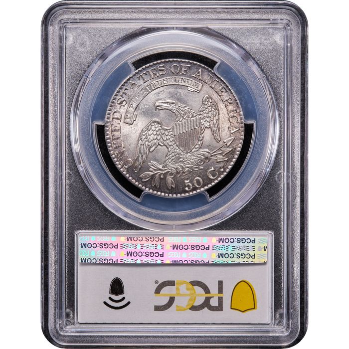 1825 Capped Bust Half Dollar (50c) Reverse Image