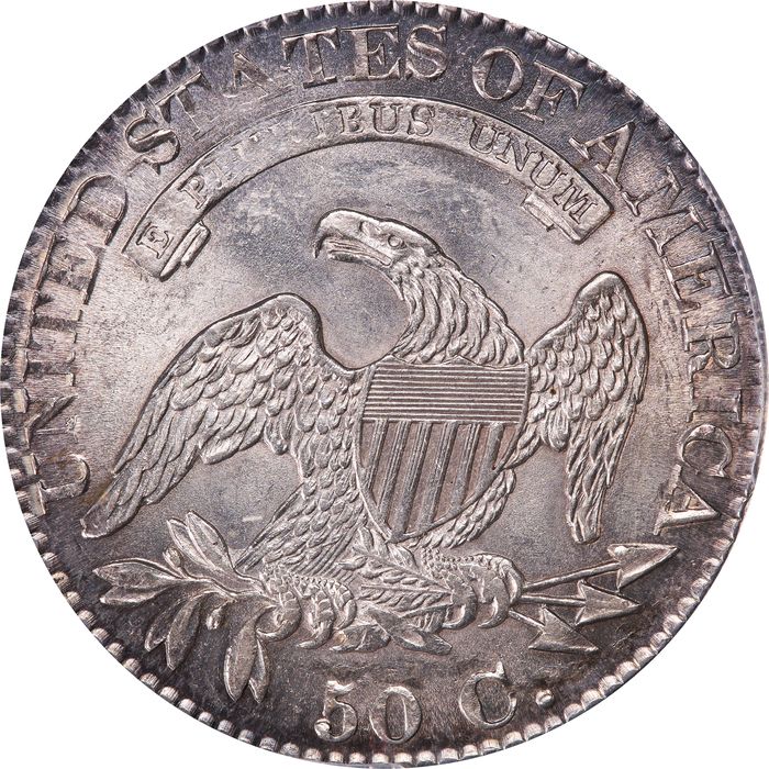 1825 Capped Bust Half Dollar (50c) Photo 4