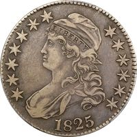 1825 Capped Bust Half Dollar (50c) Obverse Image