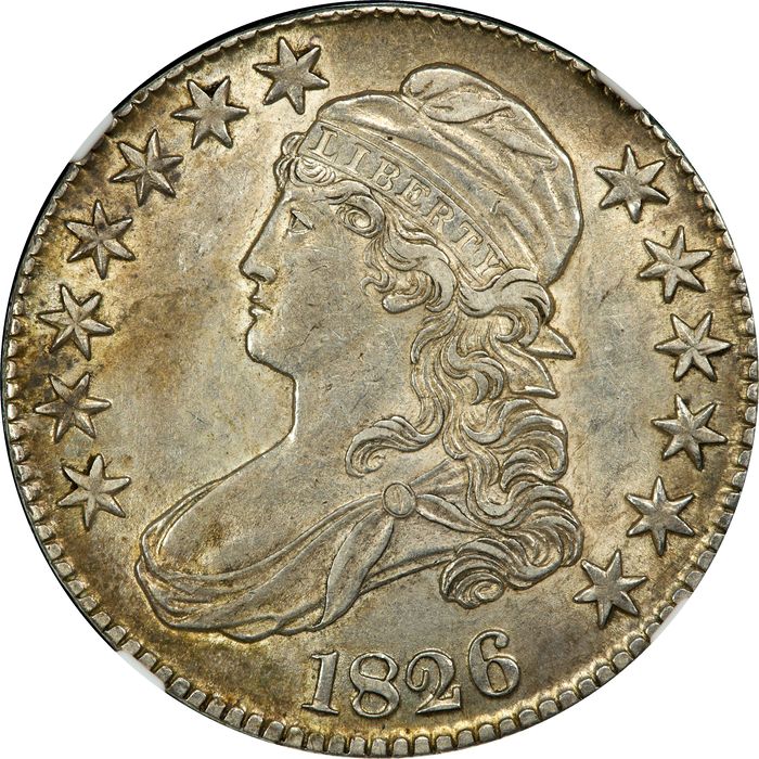 1826 Capped Bust Half Dollar (50c) Obverse Image