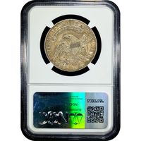 1826 Capped Bust Half Dollar (50c) Reverse Slab Image