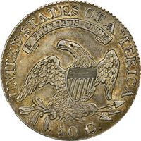 1826 Capped Bust Half Dollar (50c) Reverse Image