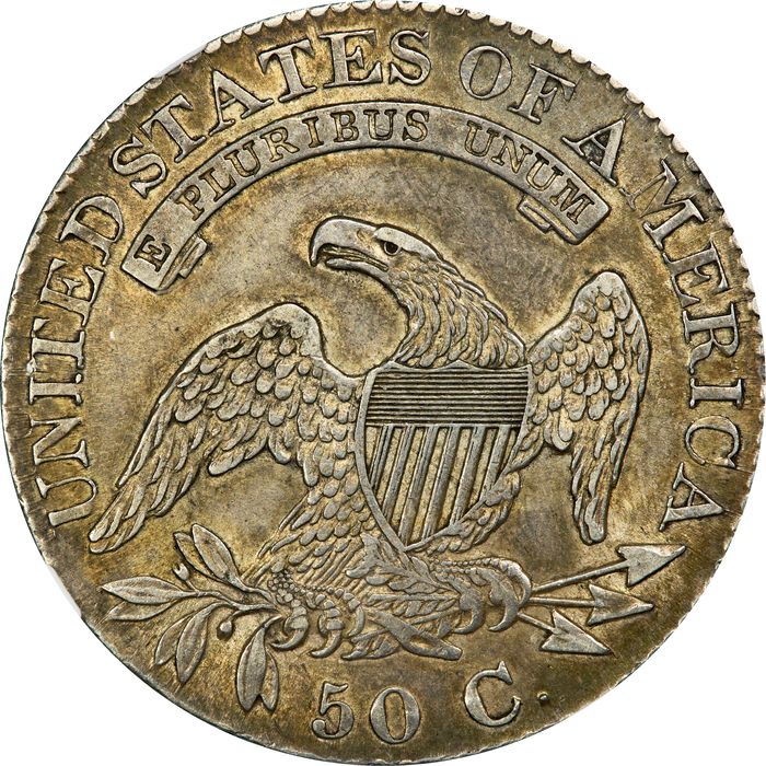 1826 Capped Bust Half Dollar (50c) Reverse Image