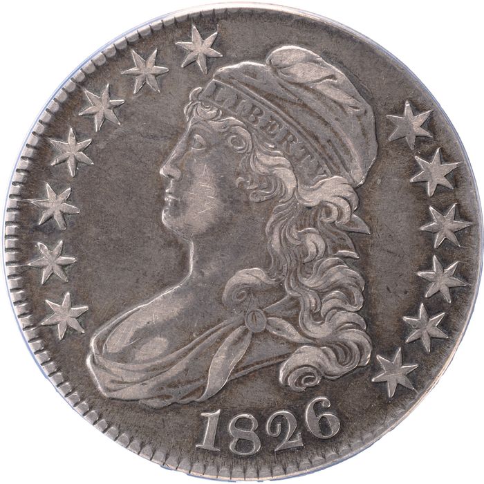 1826 Capped Bust Half Dollar (50c) O-113a Obverse Image